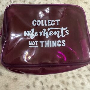 Purple Cosmetic Pouch